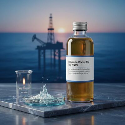 Larut dalam air dan air laut Pelumas Eksplorasi Gas Direkayasa dengan Titik Nyala Tinggi untuk Mendukung dan Aktivitas Pengeboran yang Aman